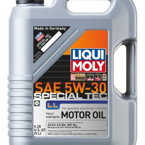 Liqui Moly Oil, Special Tec, SAE 5W-30, Synthetic, 5 Liter Jug, Single – 2249