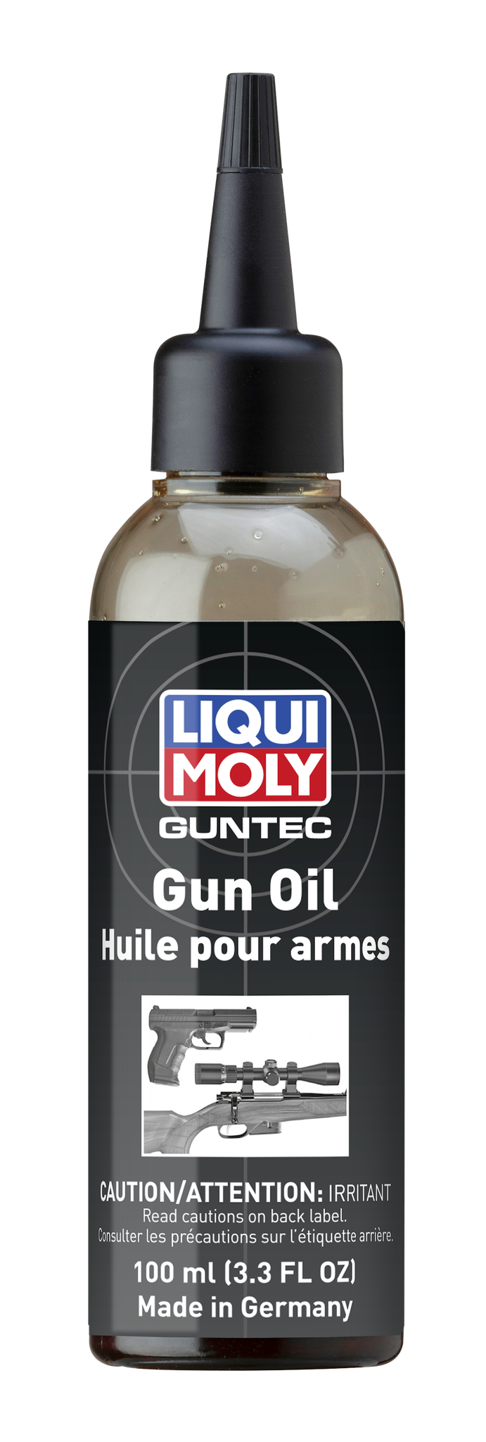 Liqui Moly Gun Oil, Guntec, Lubricates, Medium Viscosity, 3.3 Ounce Squeeze Bottle, Single – 24402