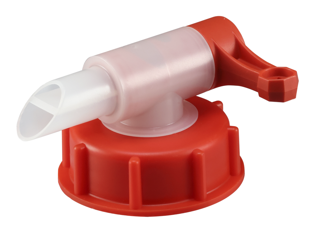 Liqui Moly Drain Petcock, For Canisters and Drums, Plastic, Din 61 Thread, 1/4 Turn Red Lever – 3378