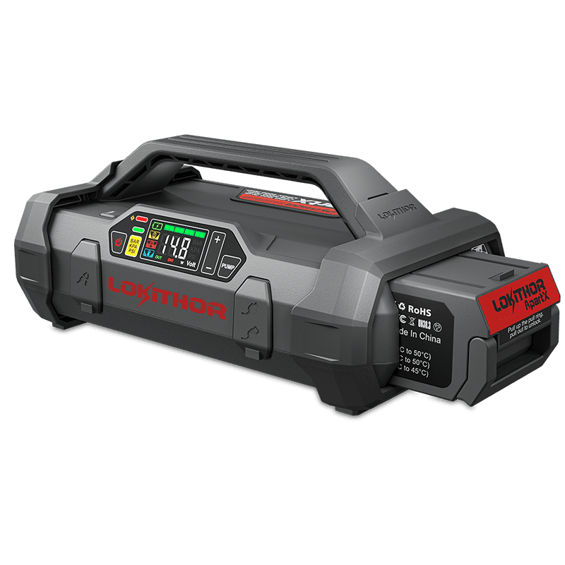 Lokithor Battery Jump Starter, Provide Auxiliary Power to Start 7 Liter Gasoline/4 Liter Diesel Engines, 1500 Peak Amp – APARTX