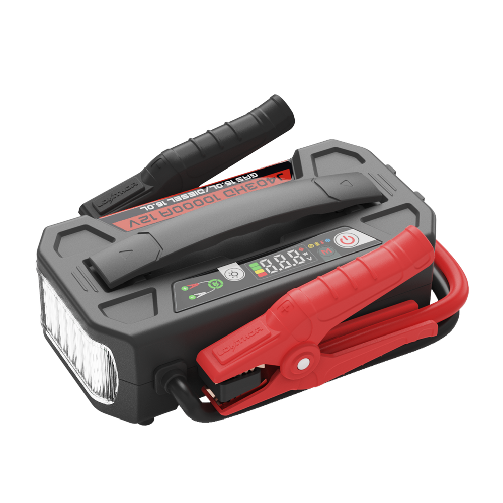 Lokithor Battery Jump Starter, Heavy Duty Series, Provide Auxiliary Power to Start 16 Liter Gasoline/ Diesel Engines – J403HD