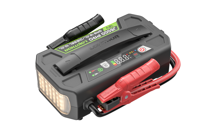 Lokithor Battery Jump Starter, LiFePO4 Tech Series, Provide Auxiliary Power to Start 12 Liter Gasoline/10 Liter Diesel Engines – J5000 PRO