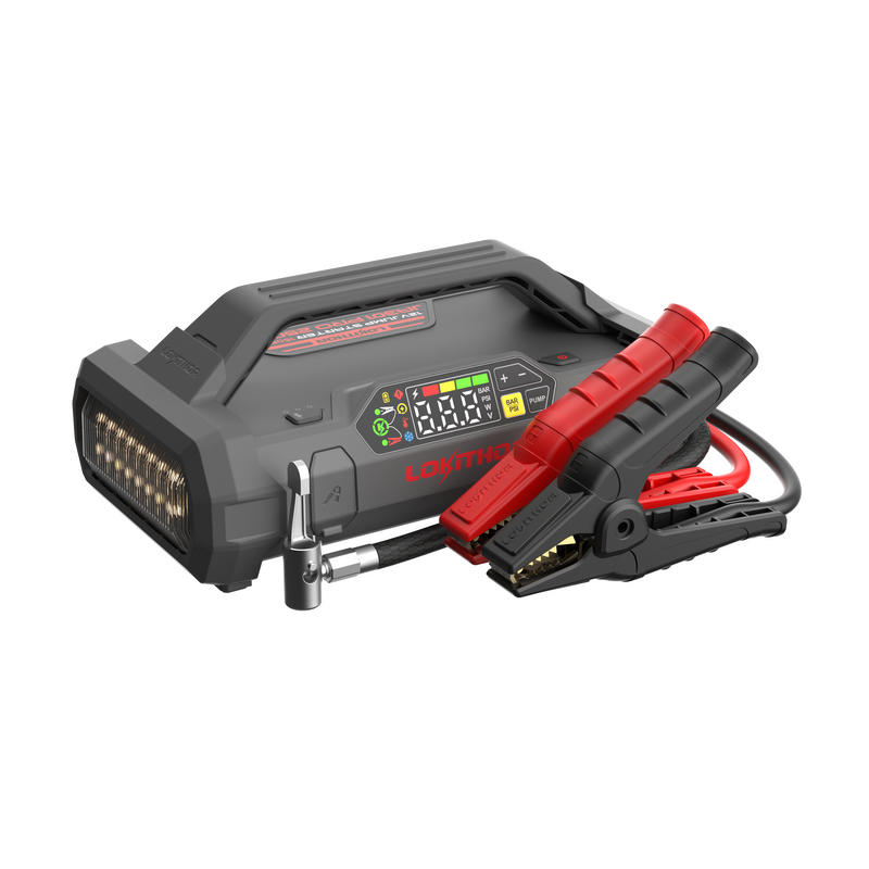 Lokithor Battery Jump Starter, Ja Series, Provide Auxiliary Power to Start 8.5 Liter Gasoline/6.5 Liter Diesel Engines – JA301 PRO