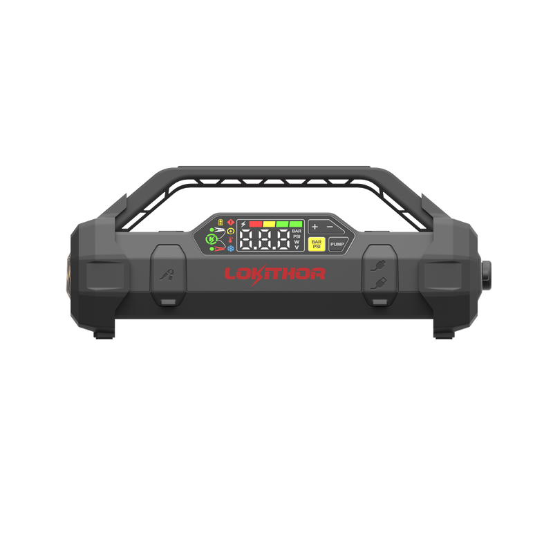 Lokithor Battery Jump Starter, Ja Series, Provide Auxiliary Power to Start 8.5 Liter Gasoline/6.5 Liter Diesel Engines – JA301 PRO