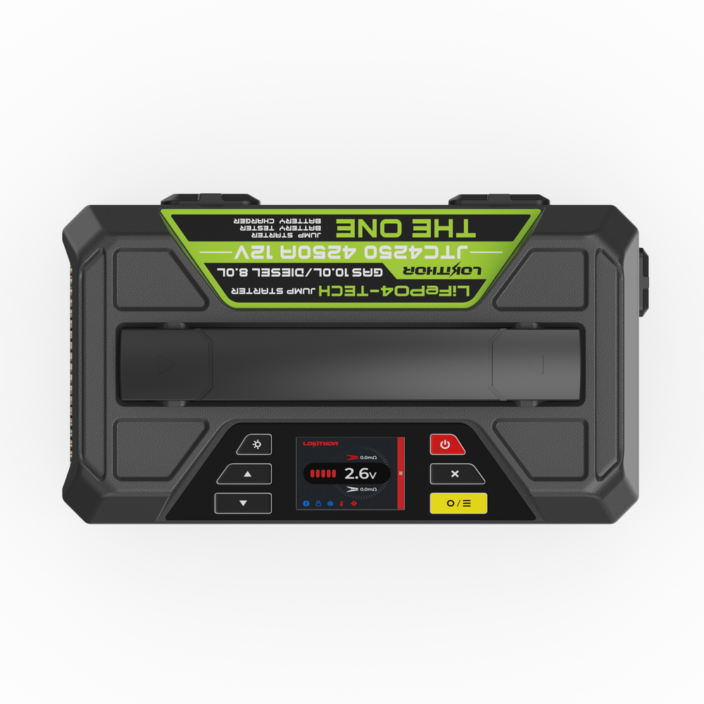 Lokithor Battery Jump Starter, Jtc Series, Provide Auxiliary Power to Start 10 Liter Gasoline/8 Liter Diesel Engines – JTC4250 PRO