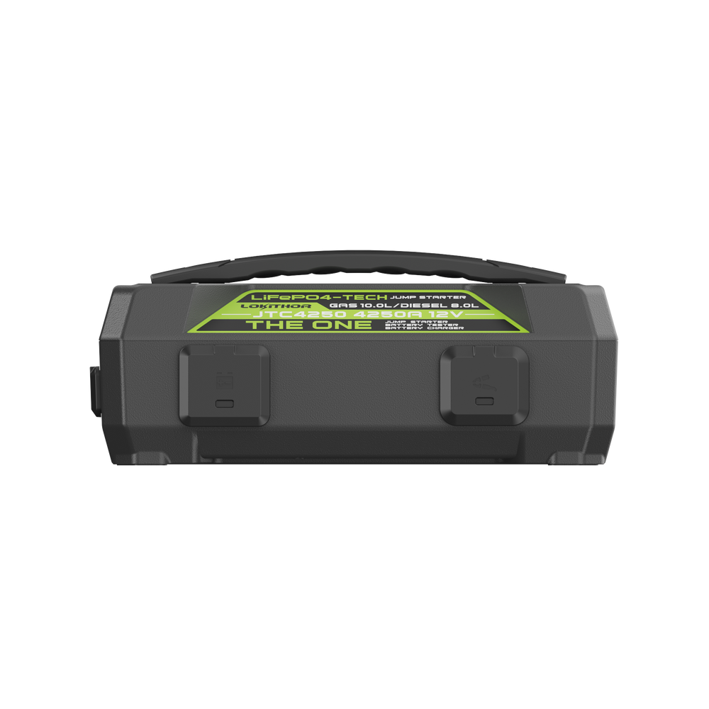 Lokithor Battery Jump Starter, Jtc Series, Provide Auxiliary Power to Start 10 Liter Gasoline/8 Liter Diesel Engines – JTC4250 PRO