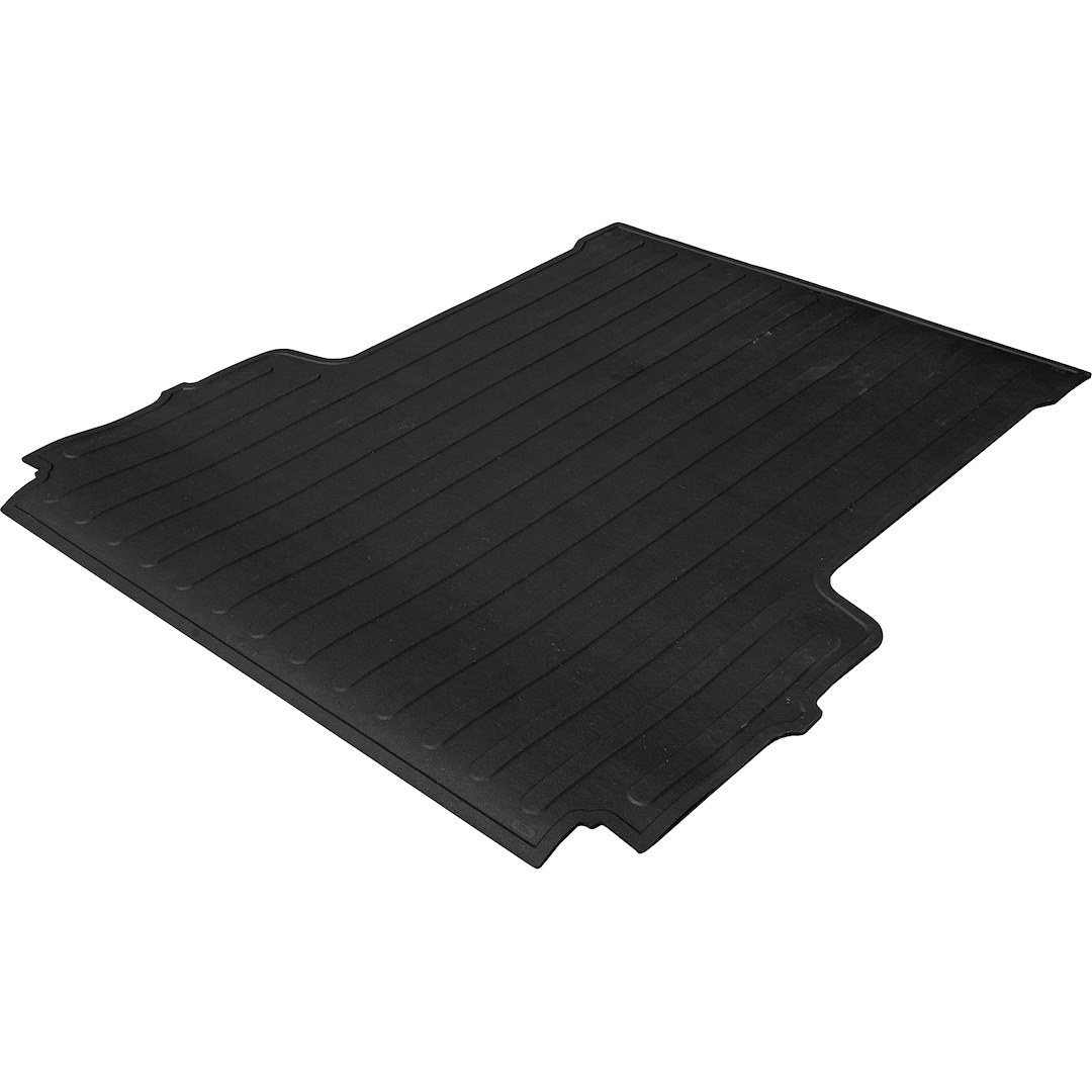 Boomerang Ru Bed Mat, With Raised Edges, 60 Inch Length X 48 Inch Width X 5/16 Inch Thickness, Black, Rubber, Tailgate Liner/ Mat Not Included – TM690