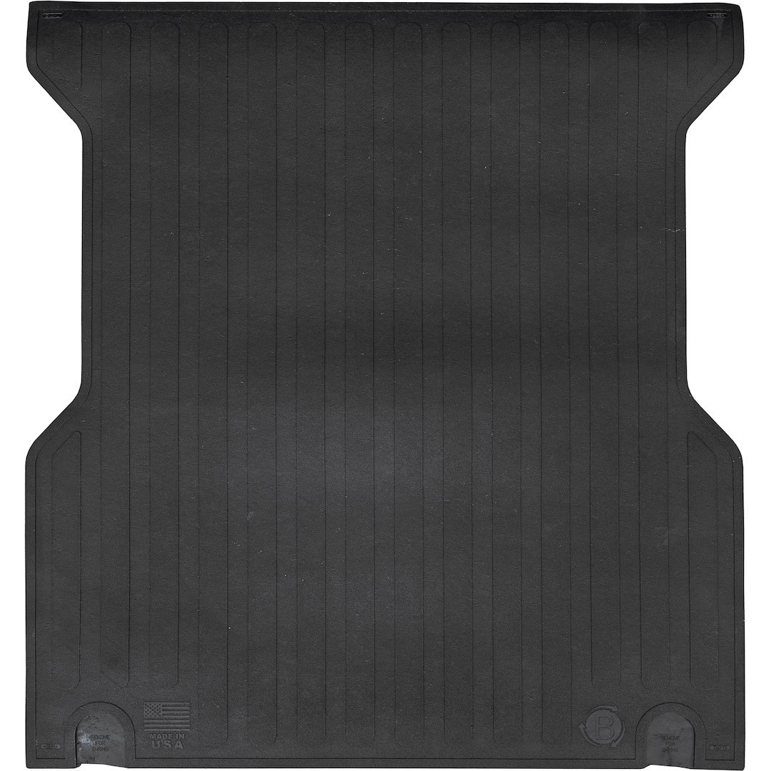 Boomerang Ru Bed Mat, With Raised Edges, Black, Rubber, Tailgate Liner/ Mat Not Included – TM715
