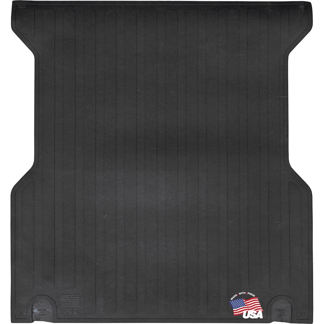 Boomerang Ru Bed Mat, With Raised Edges, Black, Rubber, Tailgate Liner/ Mat Not Included – TM715