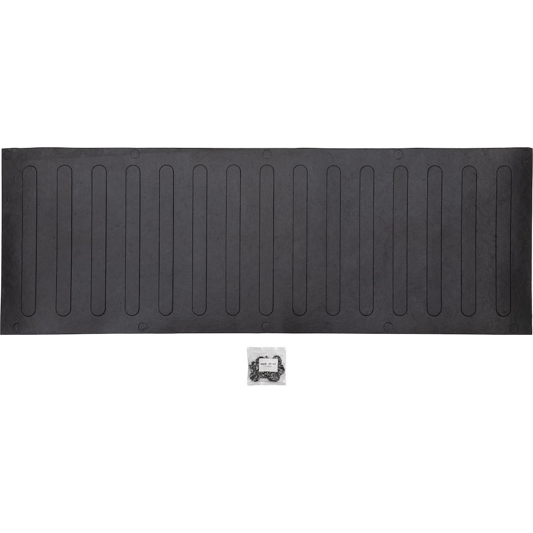 Boomerang Ru Tailgate Mat, Custom, Black, Rubber, 5/16 Inch Thick – TM F BAGGED