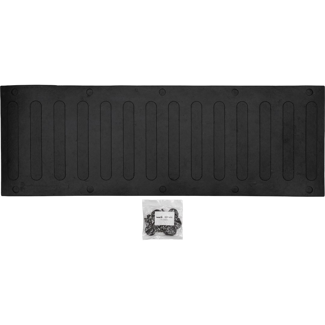 Boomerang Ru Tailgate Mat, Custom, Black, Rubber, 5/16 Inch Thick – TM L BAGGED