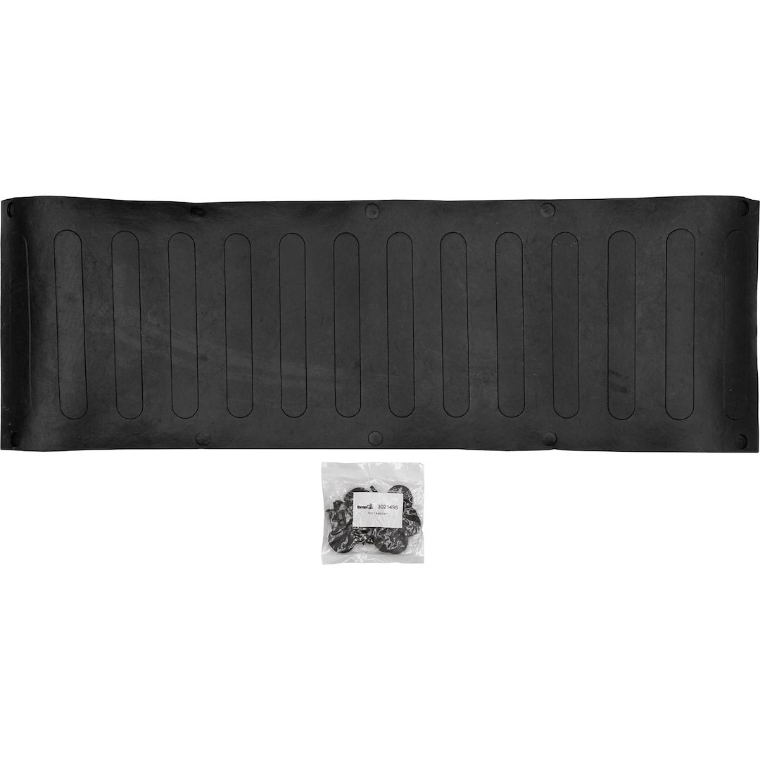 Boomerang Ru Tailgate Mat, Custom, Black, Rubber, 5/16 Inch Thick – TM M BAGGED
