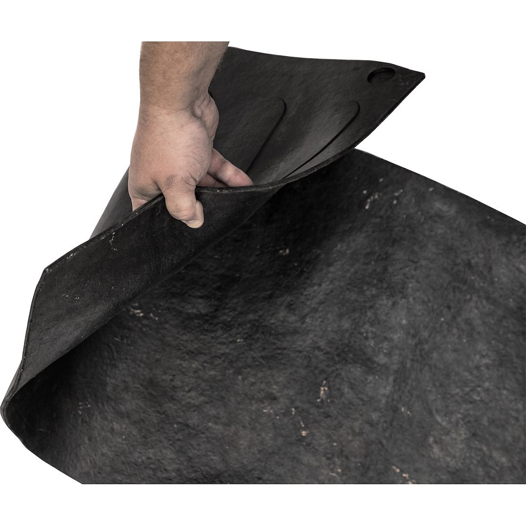 Boomerang Ru Tailgate Mat, Custom, Black, Rubber, 5/16 Inch Thick – TM M BAGGED