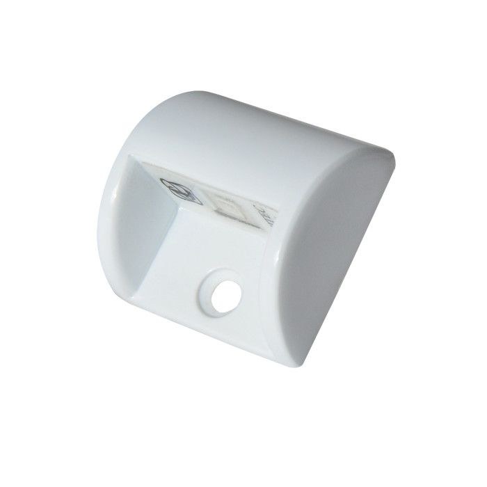 Lumitec Courtesy Light – LED, Andros, White, Clear Lens, 45 Ma at 12 Volt DC, IP67 Waterproof, Stainless Steel, Single – 101046