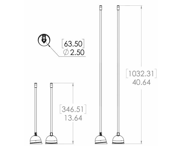 Lumitec Navigation Light, Contour Series, Anchor Light, 0.9 Watt LED, 2-1/2 Inch Diameter X 12 Inch Height – 101692