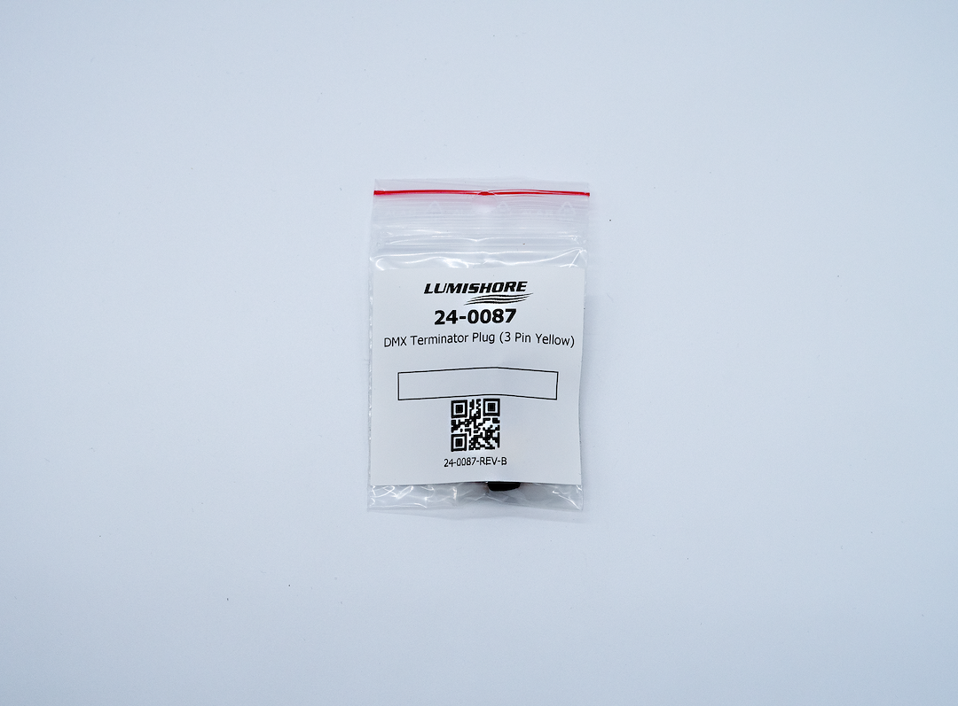 Lumishore Us Dmx Terminator, Dmx Terminator, for Lumishore Dmx Systems. – 24-0087