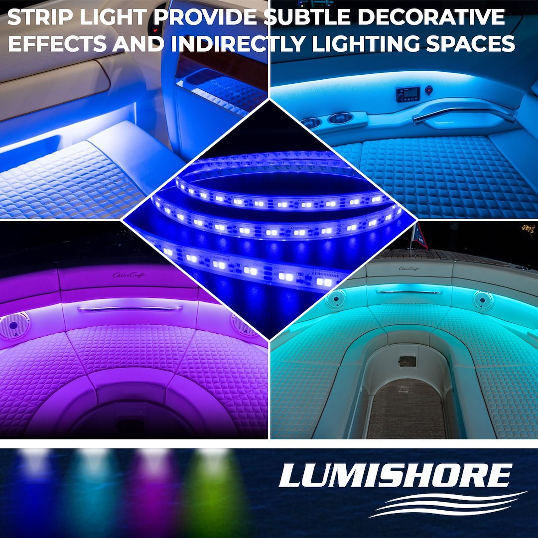 Lumishore Us Rope Light Power Cable Extension – LED, For Use with Lux Superbright Neon Flex Strip Light, 2 Meter Length, Single – 60-0386