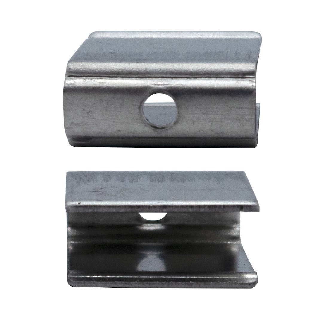 Lumishore Us Rope Light Mounting Clip, For Use with SL100 Rope Light, Stainless Steel, Pack of 25 – 60-0514