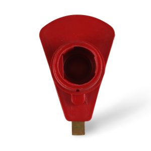 Mallory Distributor Cap, For Use with Mallory 23/ 24/ 25/ 27/ 50/ 57/ Dp/ Hp/ Yl Series Distributors, Non Adjustable, Bolt on, Red – 309