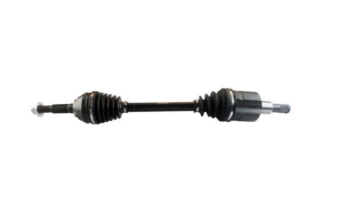 Moog CV Axle Shaft, 27.59 Inch Compressed Length, With Axle Nut – 10E005