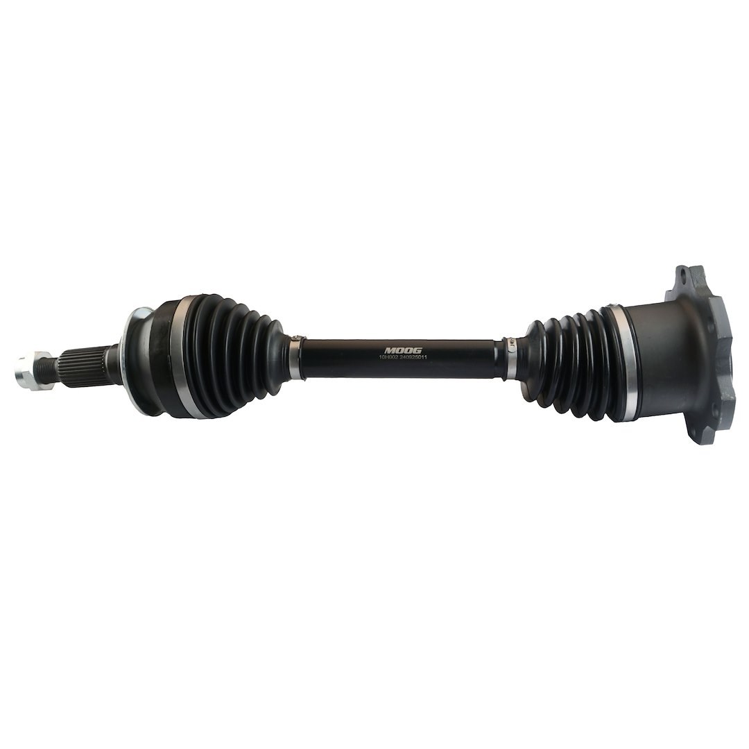 Moog CV Axle Shaft, 22.91 Inch Compressed Length, With Axle Nut and Inboard Bolts – 10H002