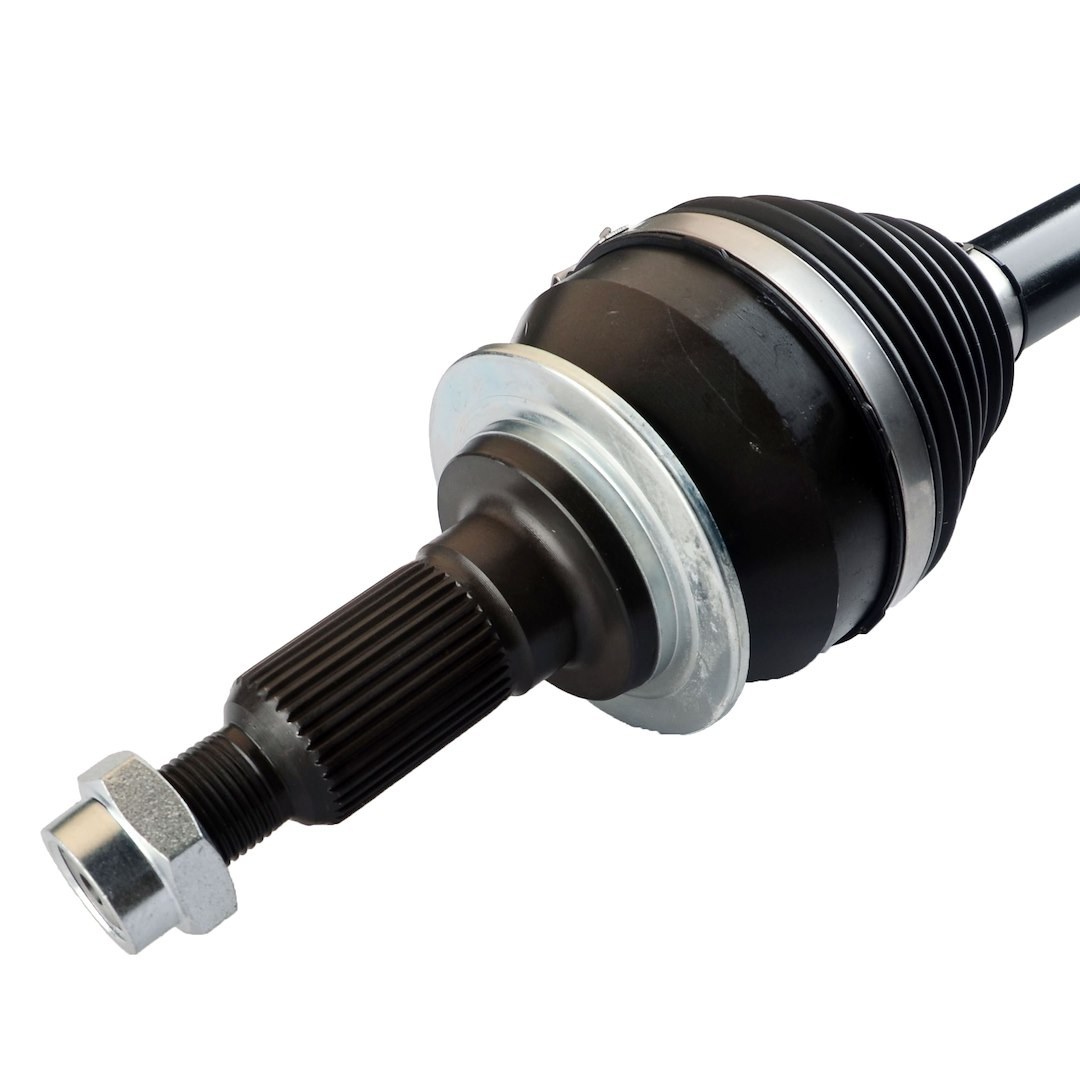 Moog CV Axle Shaft, 22.91 Inch Compressed Length, With Axle Nut and Inboard Bolts – 10H002
