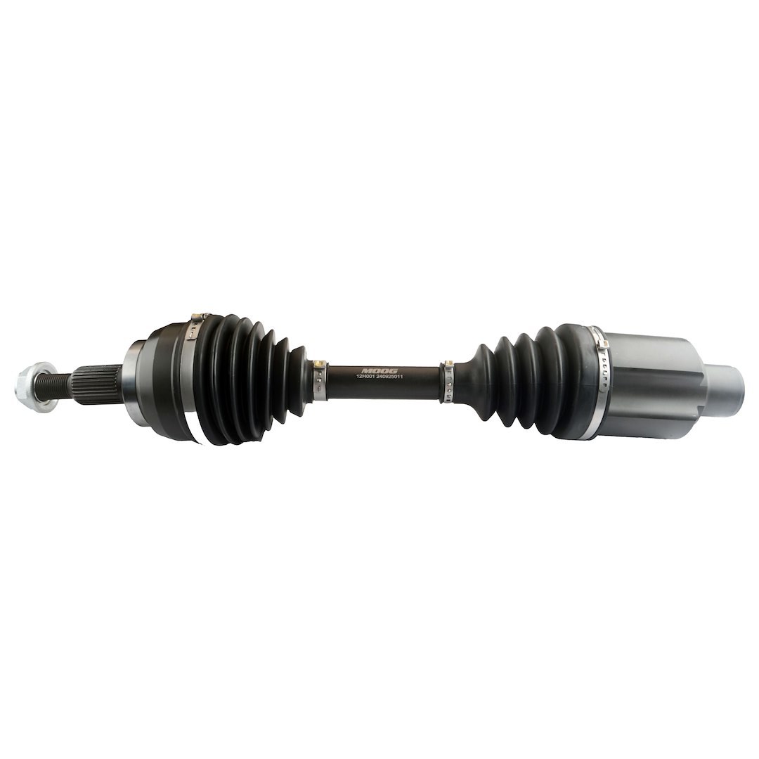 Moog CV Axle Shaft, 23.74 Inch Compressed Length, With Axle Nut – 12H001