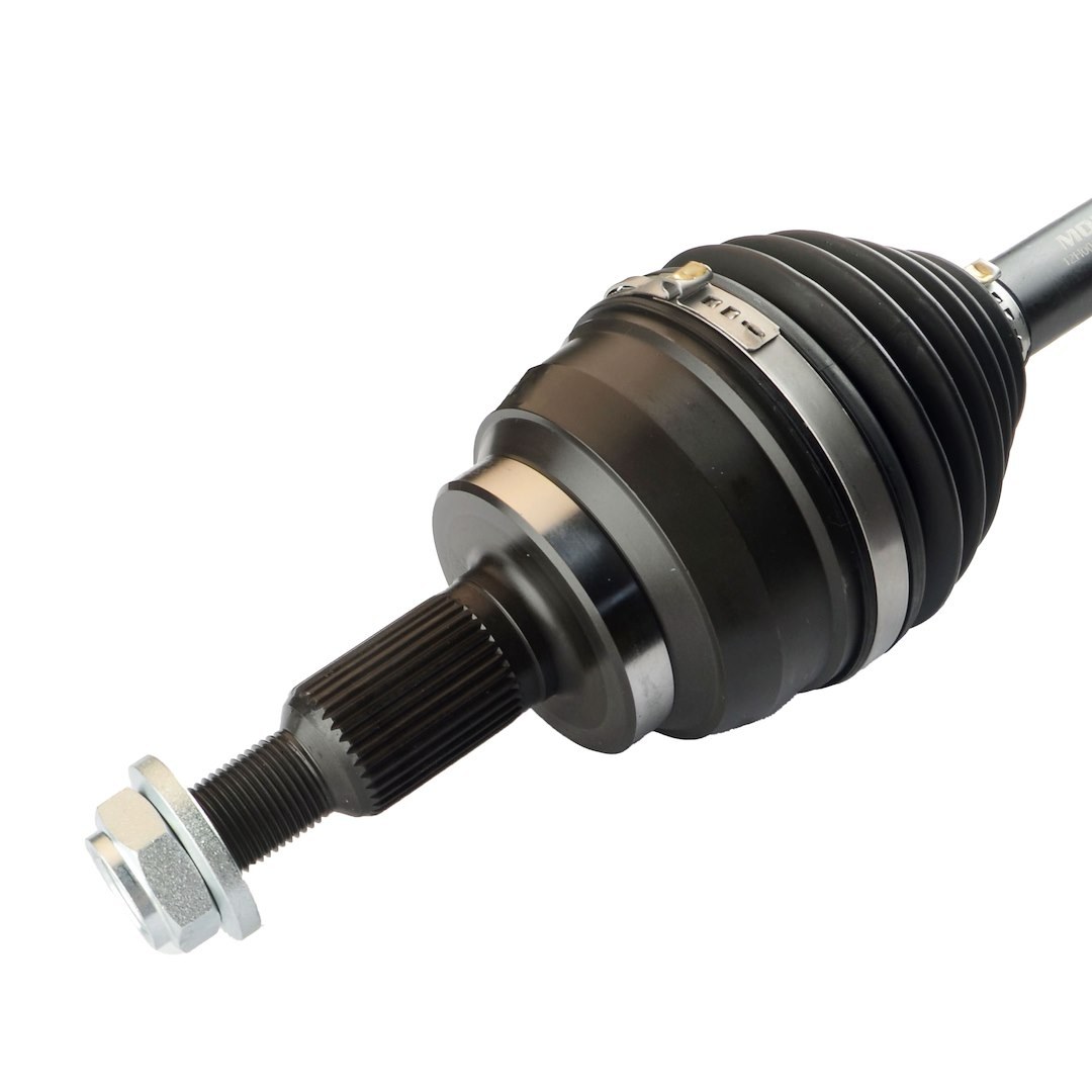 Moog CV Axle Shaft, 23.74 Inch Compressed Length, With Axle Nut – 12H001