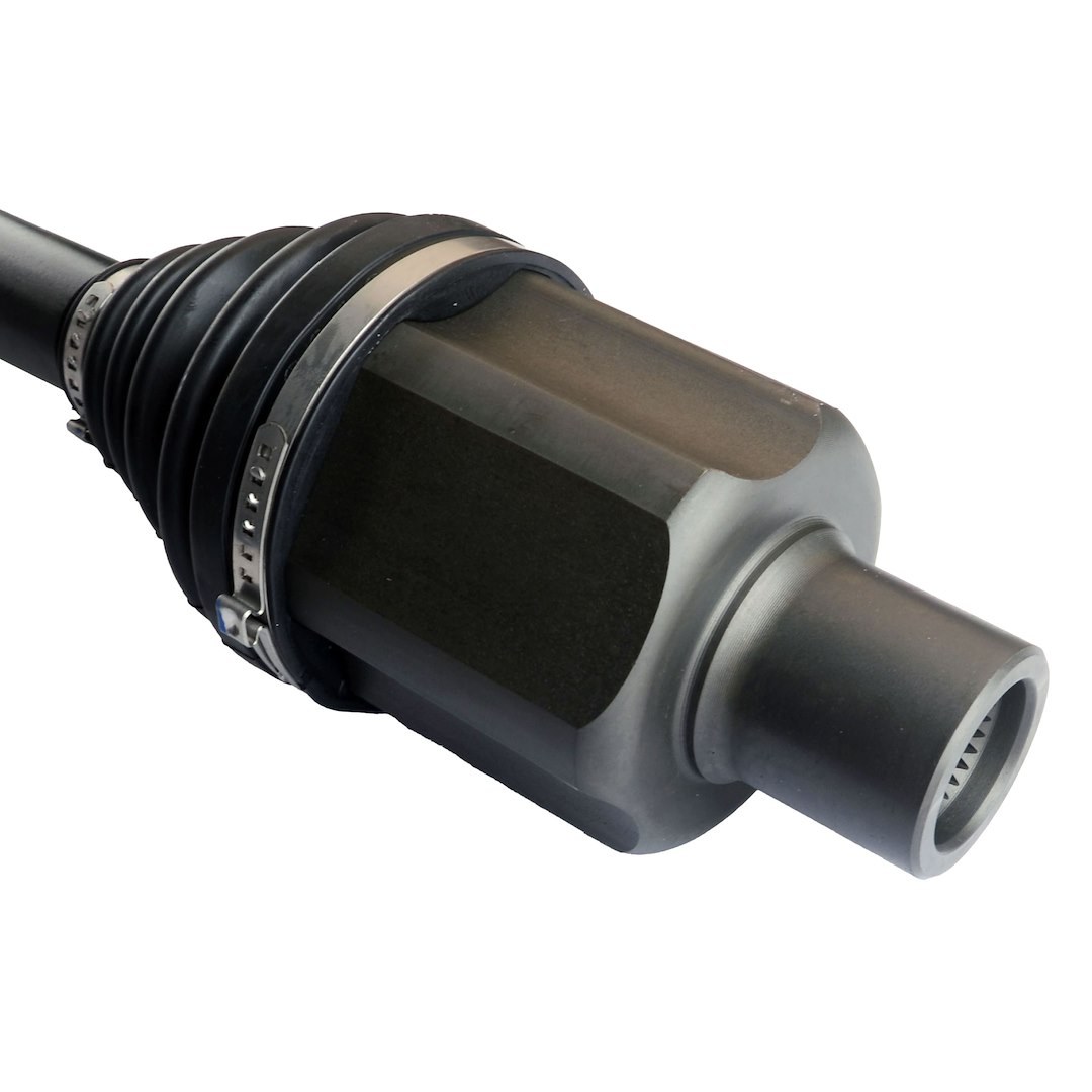 Moog CV Axle Shaft, 24.37 Inch Compressed Length, With Axle Nut – 12H002