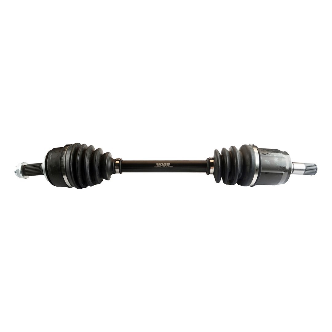 Moog CV Axle Shaft, 24.33 Inch Compressed Length, With Axle Nut – 13E002L