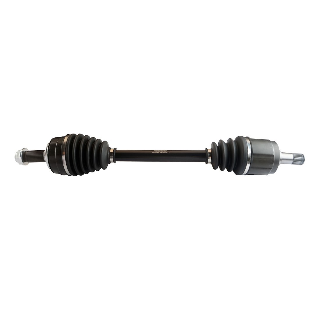 Moog CV Axle Shaft, 26.77 Inch Compressed Length, With Axle Nut – 13E004L