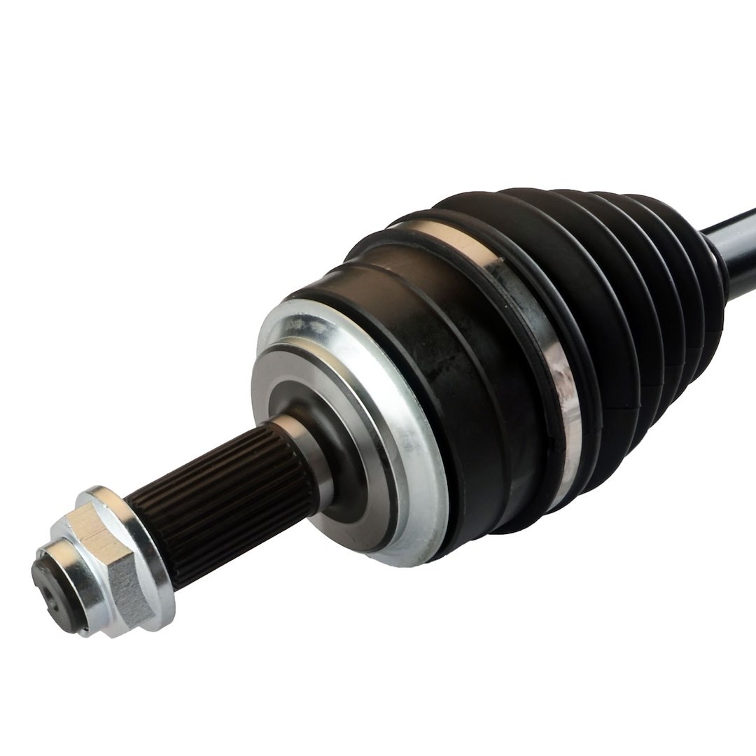 Moog CV Axle Shaft, 22.83 Inch Compressed Length, With Axle Nut – 13E004R