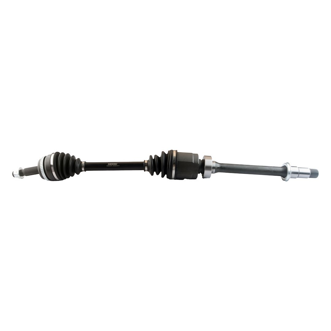 Moog CV Axle Shaft, 38-1/2 Inch Compressed Length, With Axle Nut and ABS Tone Ring – 14E006R