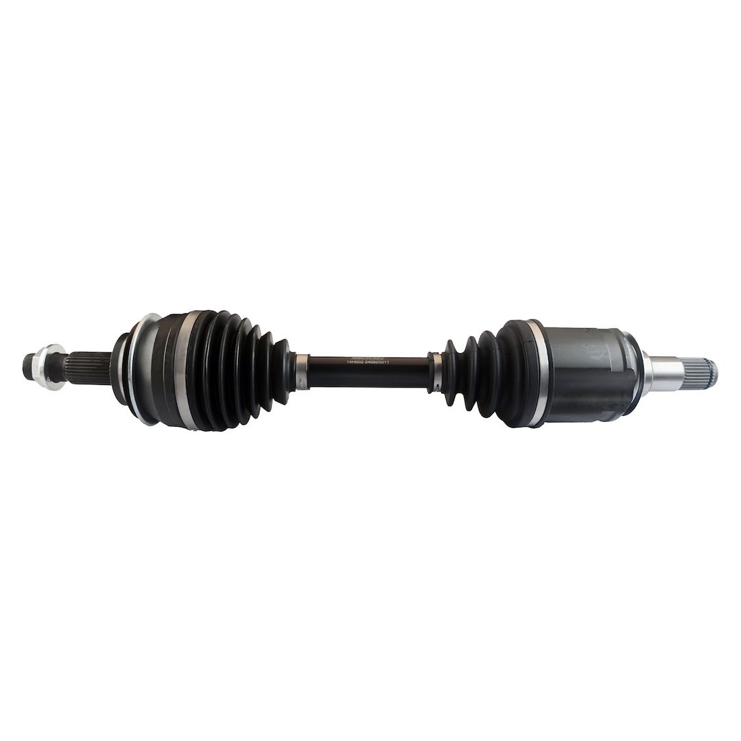 Moog CV Axle Shaft, 25.47 Inch Compressed Length, With Axle Nut – 14H002