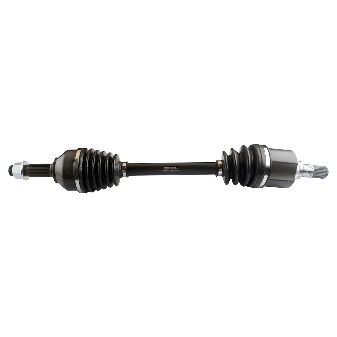 Moog CV Axle Shaft, 26.18 Inch Compressed Length, With Axle Nut – 17E001L
