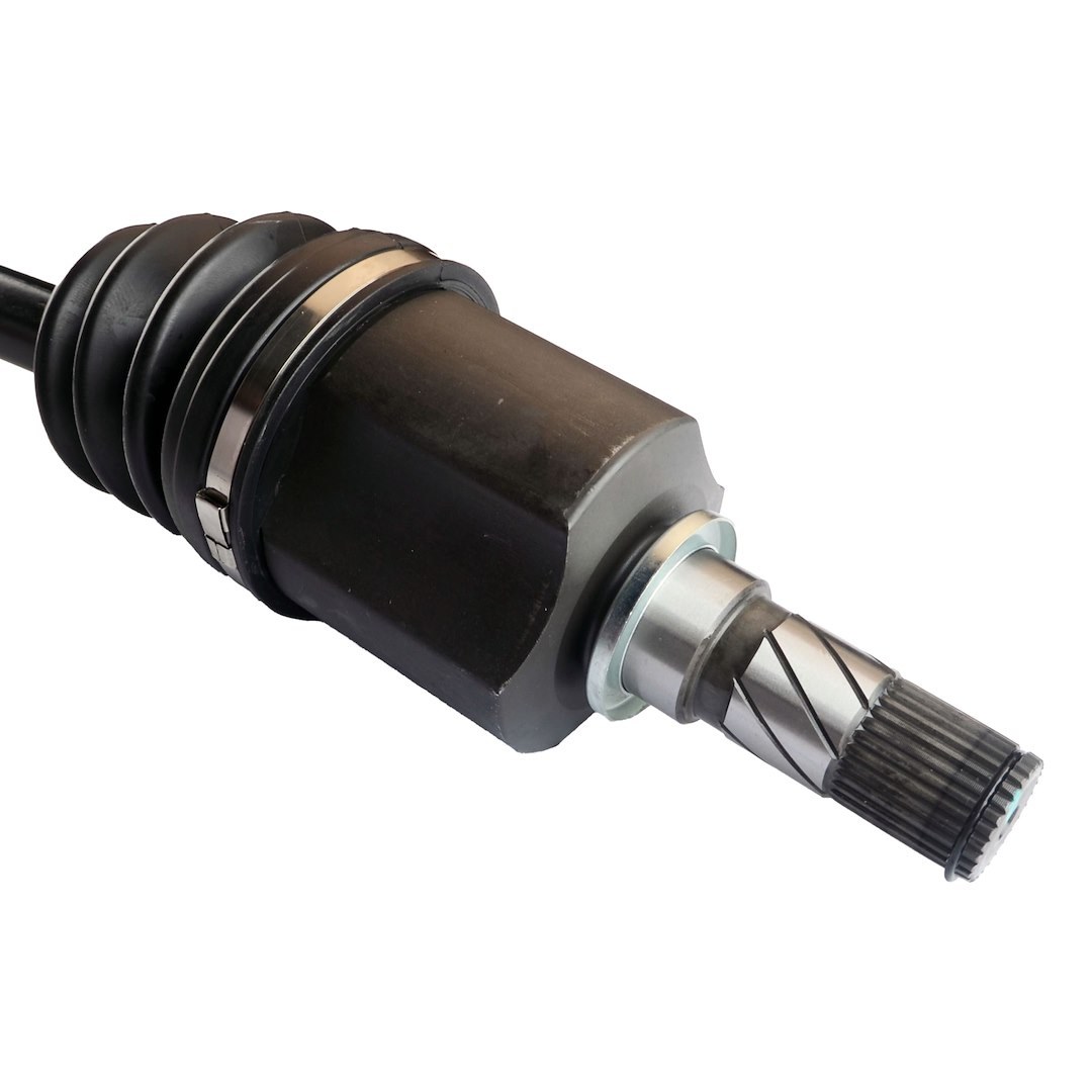 Moog CV Axle Shaft, 25 Inch Compressed Length, With Axle Nut – 18E001L