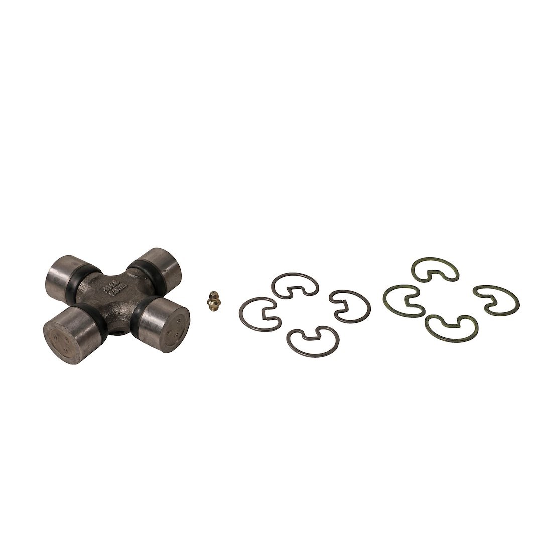 Moog Universal Joint, Premium Grade, With Four Bearing Cups, Steel, Greaseable, With Eight Retaining Clips and Nitrile Rubber Grease Seals – 326