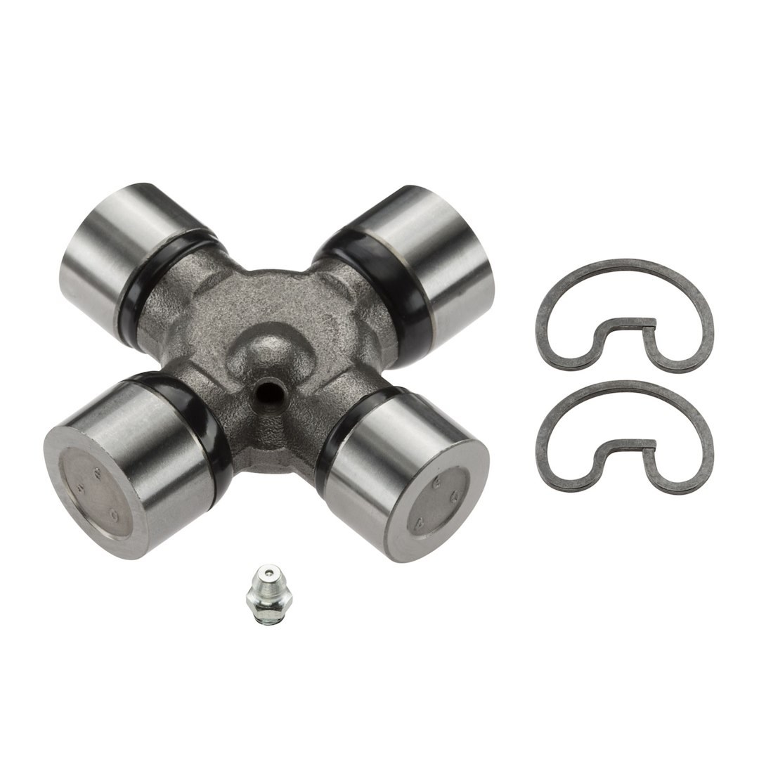 Moog Universal Joint, Combination 434 X 331, With Inside Retaining Clips, With Bearing Cup Size 1.125 Inch X 3.622 Inch – 459