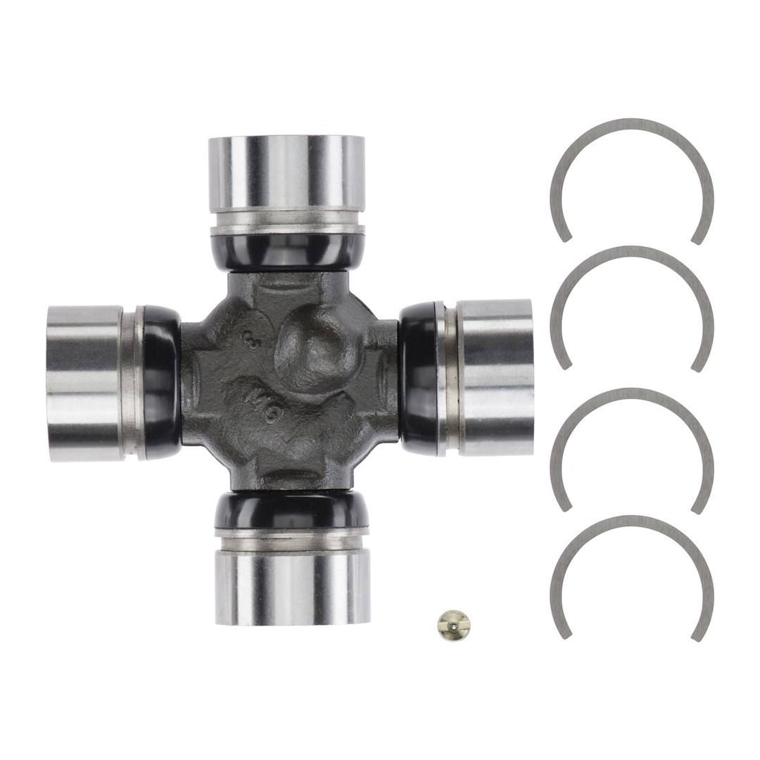 Moog Universal Joint, Cleveland, With Inside and Outside Retaining Clips, Bearing Cup Size 1.188 Inch X 1.188 Inch – 491