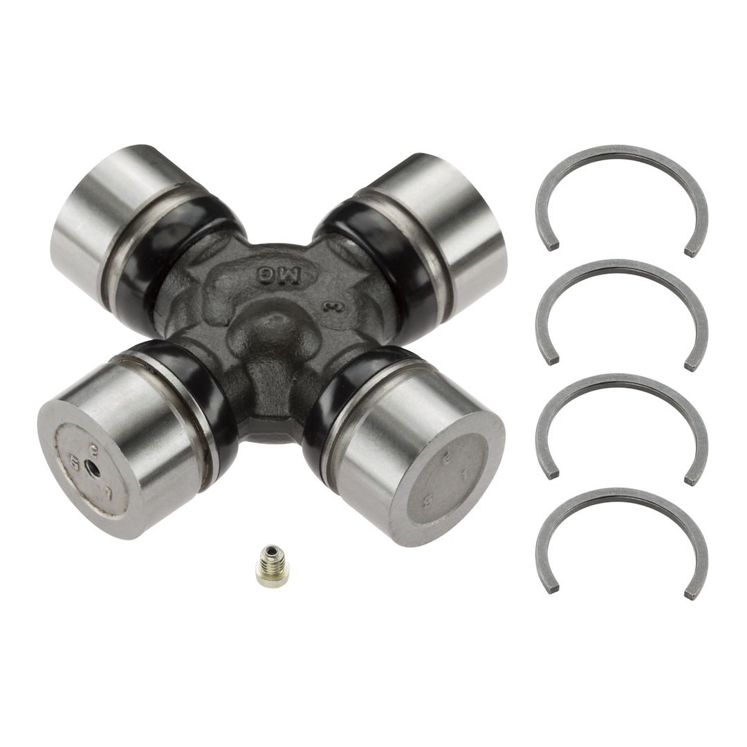 Moog Universal Joint, Cleveland, With Inside and Outside Retaining Clips, Bearing Cup Size 1.188 Inch X 1.188 Inch – 491