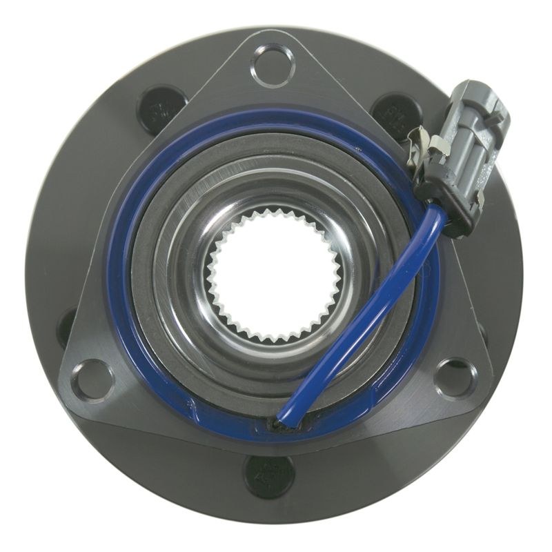 Moog Wheel Bearing and Hub Assembly, With Steel Sensor Wire Clip – 513121