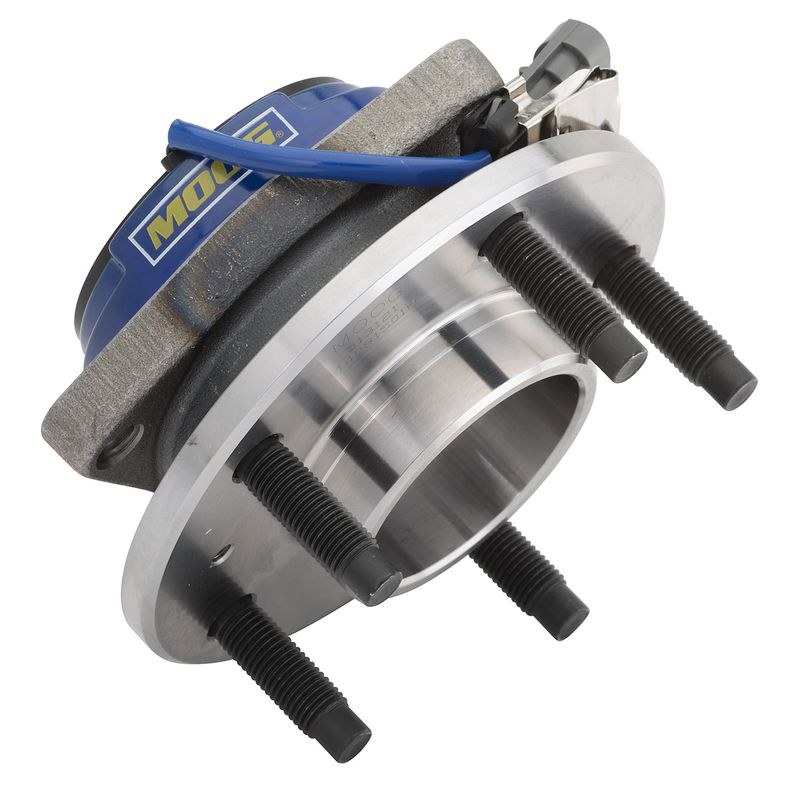 Moog Wheel Bearing and Hub Assembly, With Steel Sensor Wire Clip – 513121