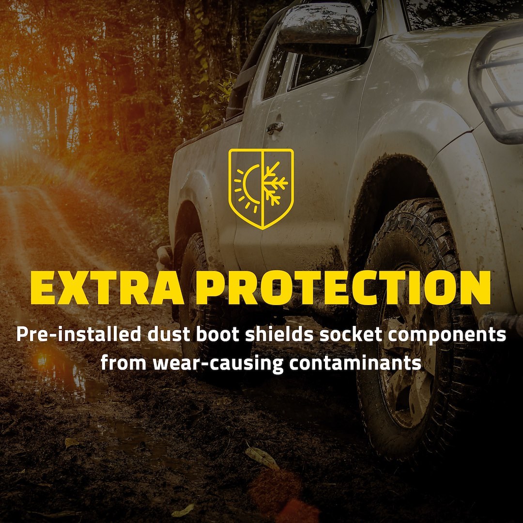 Moog Control Arm, Problem Solver, With Powdered-Metal Gusher Bearing to Allow Grease to Penetrate Bearing Surfaces, With Standard Bushing – CK620054