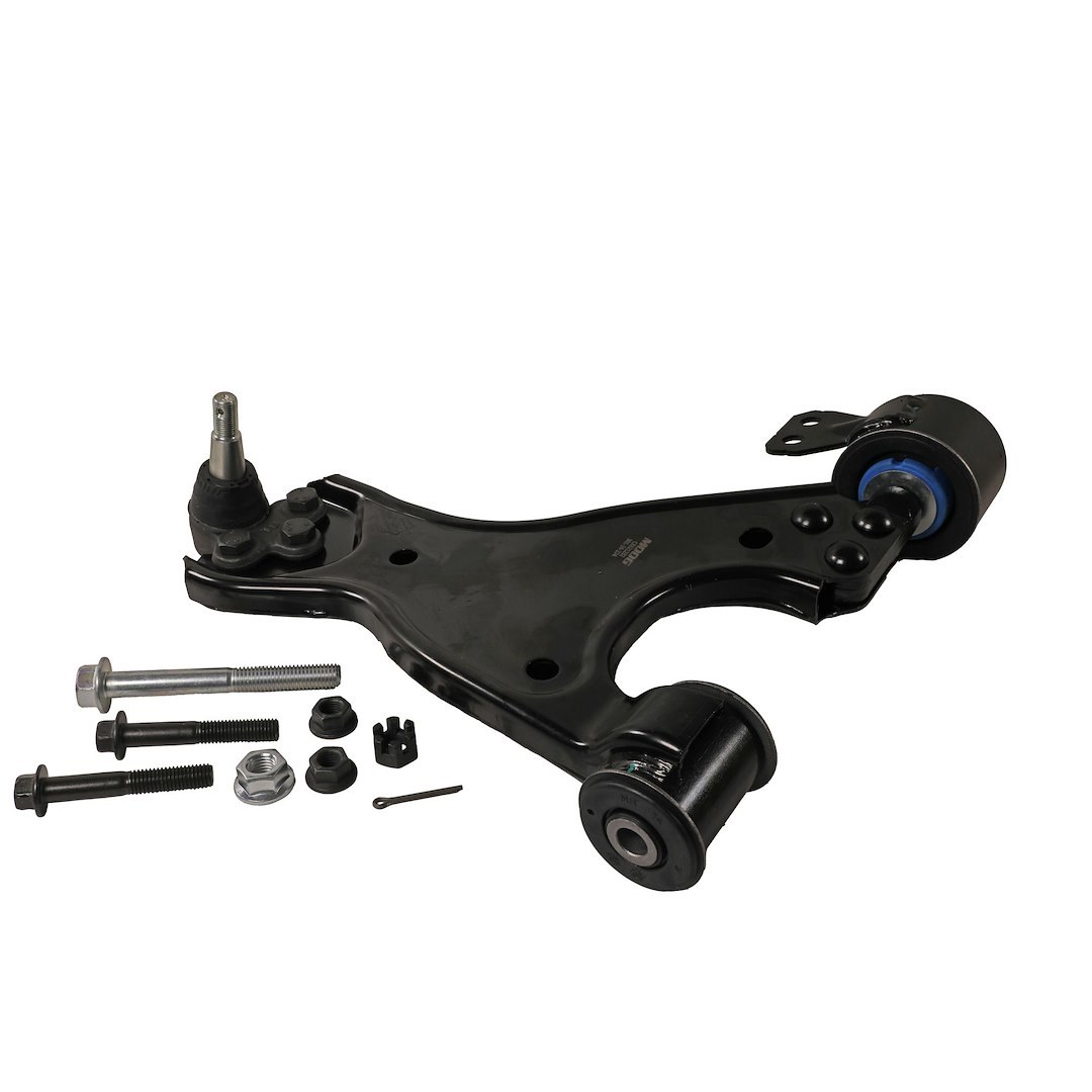Moog Control Arm, Greaseable, Black, With Ball Joint Assembly/ Bushings/ Hardware, Single – CK621232