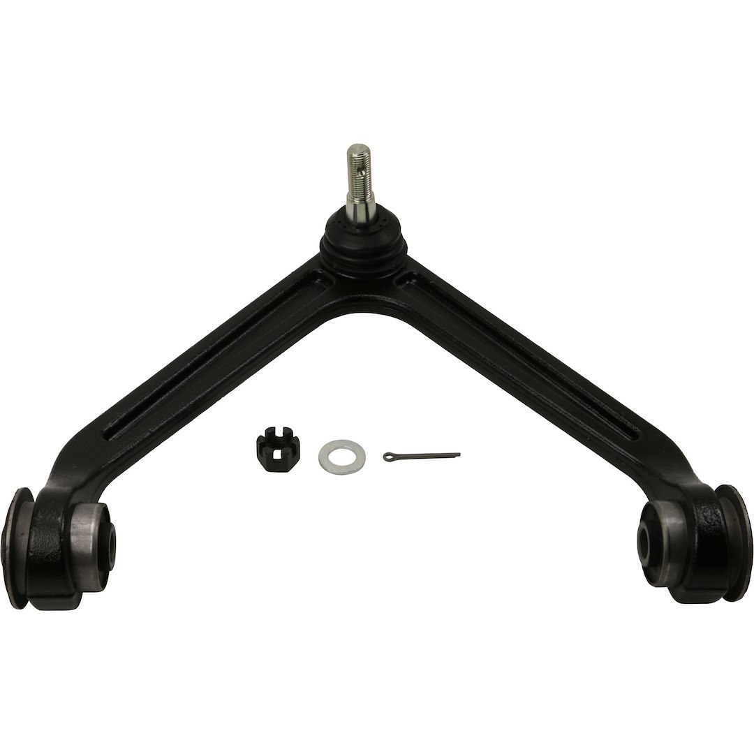 Moog Control Arm, Problem Solver, With Bushing, With Powdered-Metal Gusher Bearing to Allow Grease to Penetrate Bearing Surfaces – CK7424