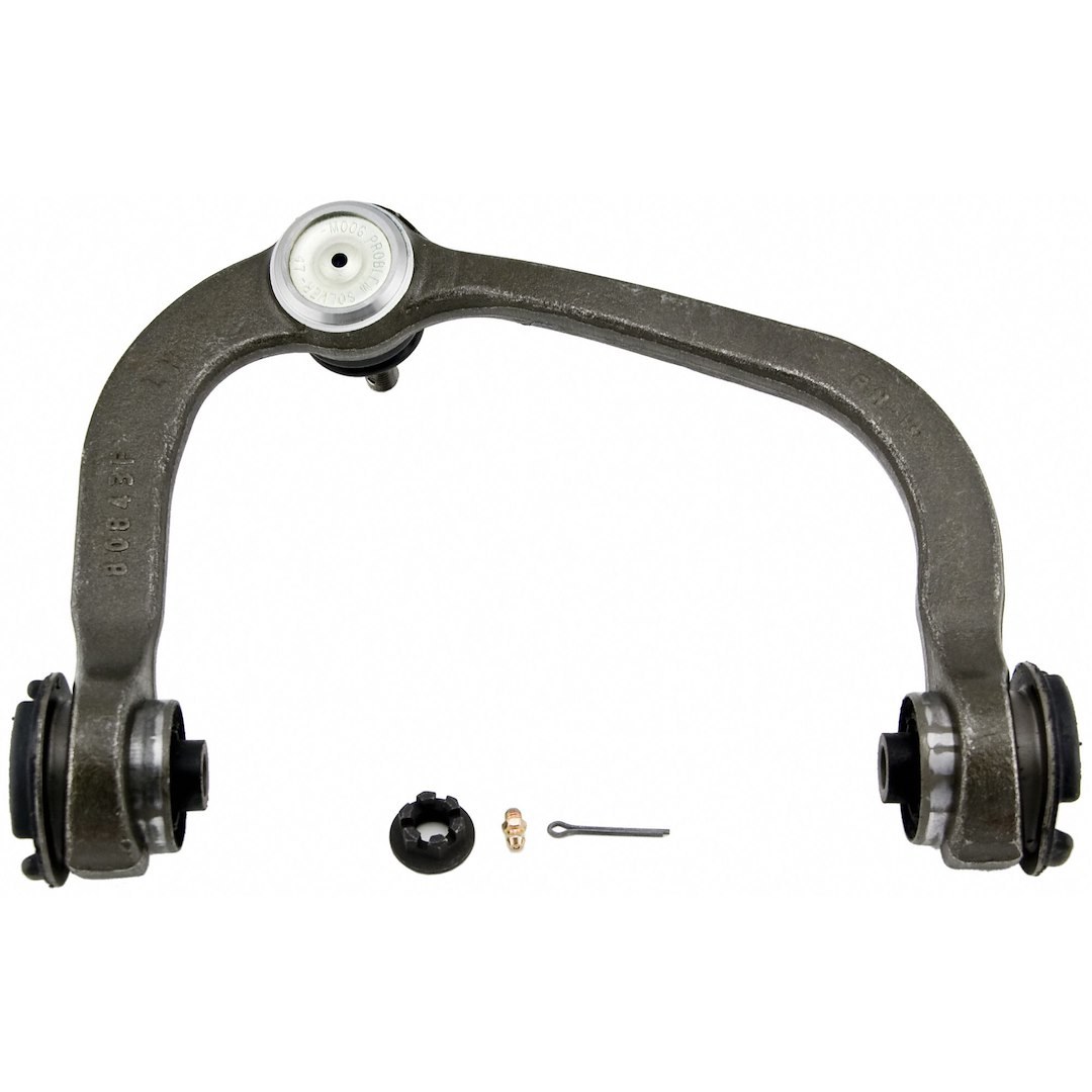 Moog Control Arm, Problem Solver, With Bushing, With Powdered-Metal Gusher Bearing to Allow Grease to Penetrate Bearing Surfaces – CK80306