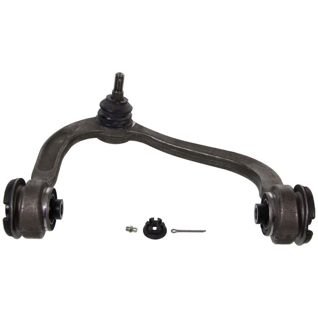 Moog Control Arm, Problem Solver, With Bushing, With Powdered-Metal Gusher Bearing to Allow Grease to Penetrate Bearing Surfaces – CK80308