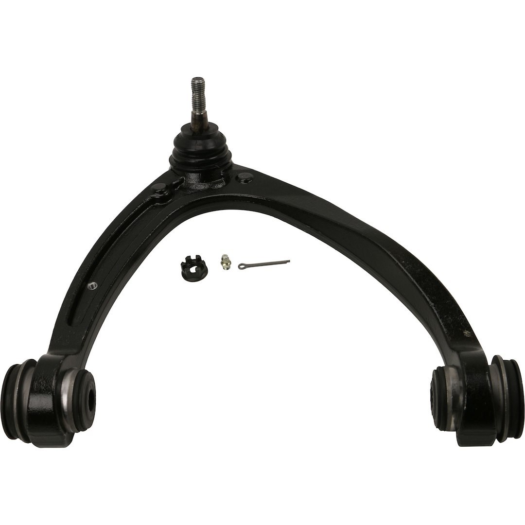 Moog Control Arm, Problem Solver, With Bushing, With Powdered-Metal Gusher Bearing to Allow Grease to Penetrate Bearing Surfaces – CK80670