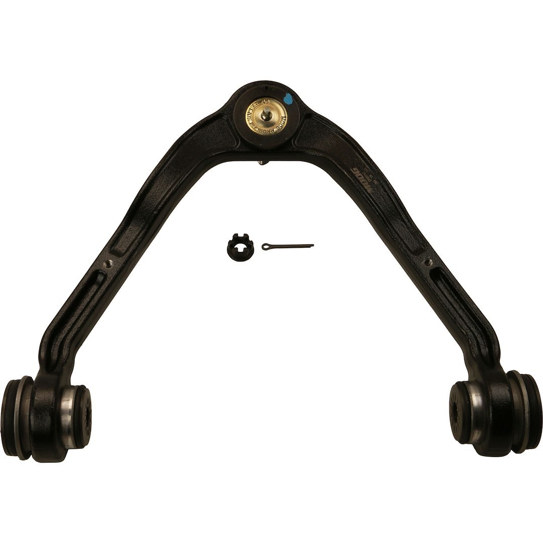 Moog Control Arm, Problem Solver, 14.350 Inch Length, With Powdered-Metal Gusher Bearing to Allow Grease to Penetrate Bearing Surfaces – CK80942