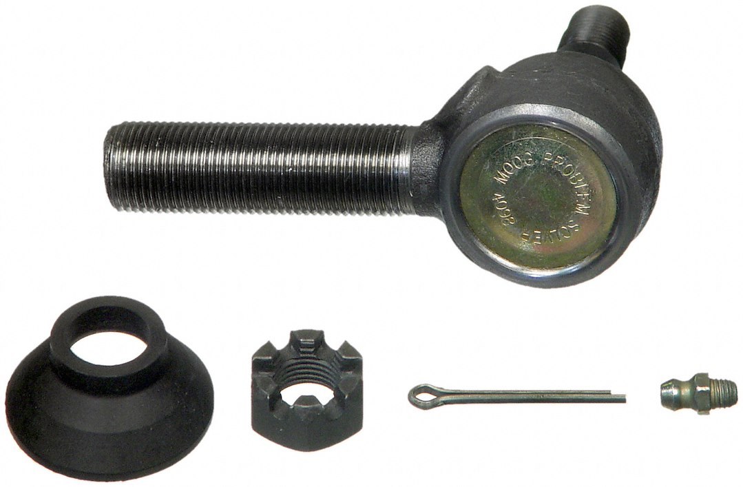 Moog Tie Rod End, Problem Solver, With Sunoloy-Coated Metal Bearing to Combine Durability with Smooth Stud Swing – ES150L